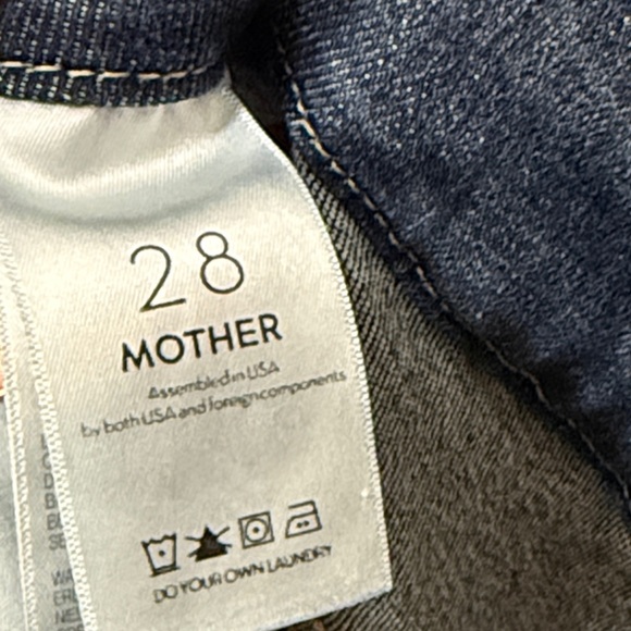 Mother the looker ankle fray in the color girl crush size 28 - Picture 7 of 9